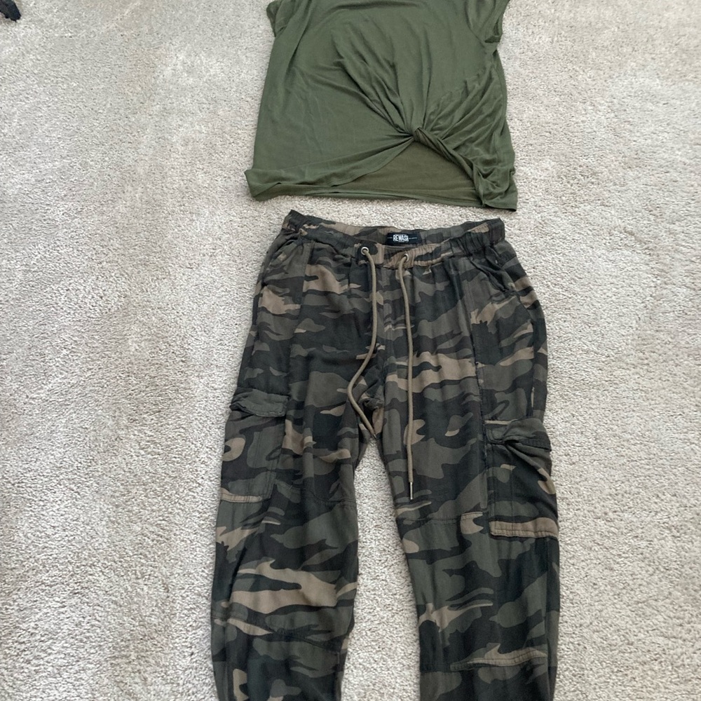 Pants and shirt